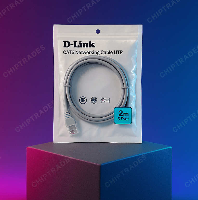 2 Meter D-Link CAT6 Cable (Import/Counterfeit)