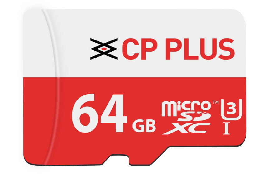 CP PLUS 64GB microSDXC Memory Card Grade UHS-3 Class 10, Up